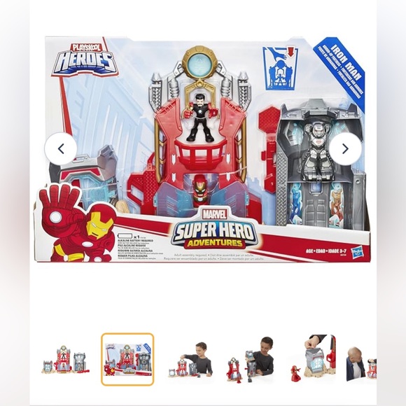 Playskool Heroes Iron Man Armour-Up Fortress - Picture 2 of 16